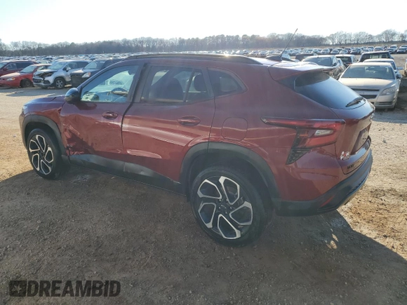 2024 Chevrolet Trax 2RS with VIN KL77LJE25RC007850, listed as a Copart auction lot 46235095 with 13,904 mi miles and Salvage Title. Bid and sale history available at DreamBid. Image 2.