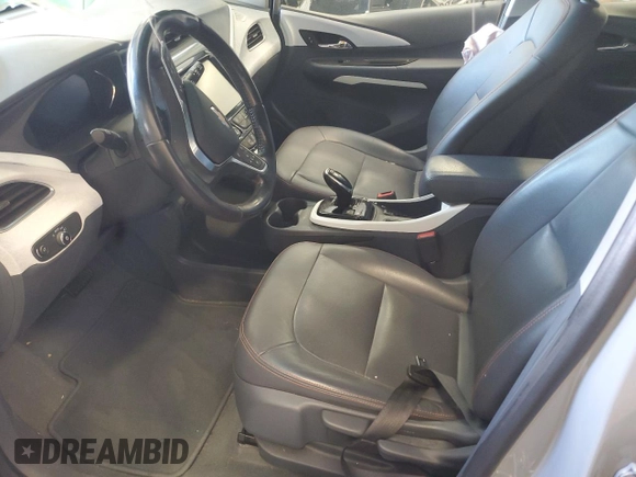 2021 Chevrolet Bolt EV Premier with VIN 1G1FZ6S06M4106959, listed as a Copart auction lot 55981405 with Not provided miles and Non repairable. Bid and sale history available at DreamBid. Image 7.