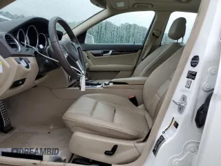 2014 Mercedes-Benz C 250 Sport with VIN WDDGF4HB3EA934865, listed as a Copart auction lot 58044965 with 127,958 mi miles and Salvage title. Bid and sale history available at DreamBid. Image 7.