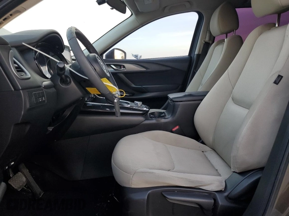 2017 Mazda CX-9 Sport with VIN JM3TCABY2H0134735, listed as a Copart auction lot 55098725 with 173,818 mi miles and Salvage Title. Bid and sale history available at carsss.com. Image 7.