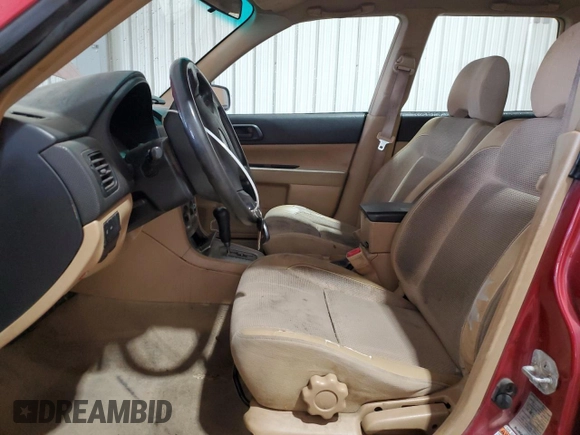 2003 Subaru Forester X z VIN JF1SG63623H708799, wystawiony jako Copart lot #60205135 z przebiegiem 294 969 mil mil oraz Szkoda całkowita • Salvage title. Historia ofert i sprzedaży dostępna na DreamBid. Obrazek 7.