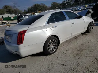 2016 Cadillac CTS Sedan Luxury Collection RWD with VIN 1G6AR5SX7G0186313, listed as a Copart auction lot 47262925 with 108,112 mi miles and Non Repairable. Bid and sale history available at carsss.com. Image 3.
