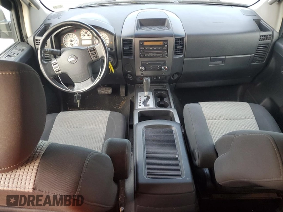 2012 Nissan Titan SE with VIN 1N6BA0CH9CN302320, listed as a Copart auction lot 44898205 with 204,454 mi miles and Clean Title. Bid and sale history available at carsss.com. Image 8.