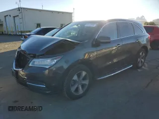 2015 Acura MDX with VIN 5FRYD4H26FB009928, listed as a Copart auction lot 44172375 with 123,644 mi miles and Salvage title. Bid and sale history available at DreamBid. Image 1.
