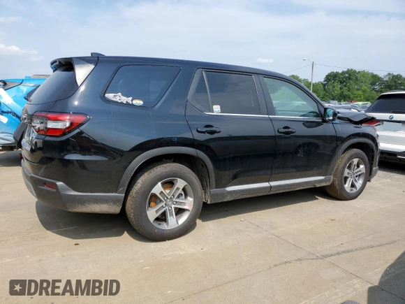 2023 Honda Pilot EX-L 7 Passenger with VIN 5FNYG1H52PB049457, listed as a Copart auction lot 64469804 with 12,441 mi miles and Salvage Title. Bid and sale history available at carsss.com. Image 3.