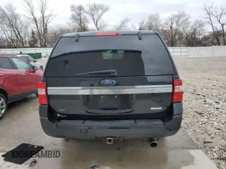 2017 Ford Expedition EL XLT with VIN 1FMJK1JT1HEA63812, listed as a Copart auction lot 52392425 with 130,456 mi miles and Clean Title. Bid and sale history available at carsss.com. Image 6.