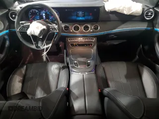 2023 Mercedes-Benz E 350 with VIN W1KZF8EB3PB186989, listed as a Copart auction lot 43712505 with 11,127 mi miles and Salvage Title. Bid and sale history available at DreamBid. Image 8.