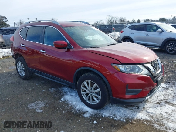 2020 Nissan Rogue S with VIN 5N1AT2MV2LC732819, listed as a IAAI auction lot 41340517 with 73,649 mi miles. Bid and sale history available at carsss.com. Image 1.