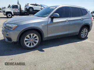 2017 BMW X3 sDrive28i with VIN 5UXWZ7C32H0X39802, listed as a Copart auction lot 51537545 with 135,379 mi miles and Salvage Title. Bid and sale history available at carsss.com. Image 1.