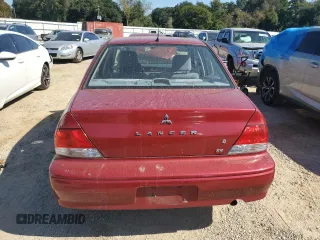 2003 Mitsubishi Lancer ES with VIN JA3AJ26E43U065588, listed as a Copart auction lot 77597304 with 108,665 mi miles and Salvage Title. Bid and sale history available at carsss.com. Image 6.