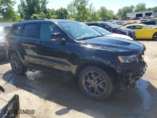 2019 Jeep Grand Cherokee Limited X with VIN 1C4RJFBT0KC563937, listed as a Copart auction lot 58464354 with 74,779 mi miles and Salvage Title. Bid and sale history available at carsss.com. Image 4.
