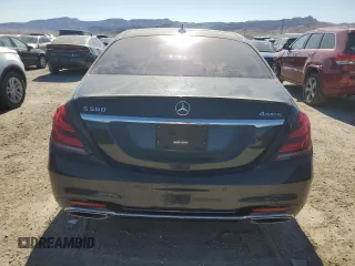 2020 Mercedes-Benz S S 560 with VIN WDDUG8GB4LA513291, listed as a Copart auction lot 61522844 with 40,646 mi miles and Salvage Title. Bid and sale history available at carsss.com. Image 6.