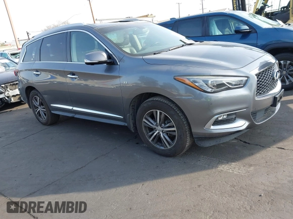 2016 Infiniti QX60 with VIN 5N1AL0MM4GC505861, listed as a IAAI auction lot 41366198 with 168,199 mi miles and . Bid and sale history available at DreamBid. Image 1.