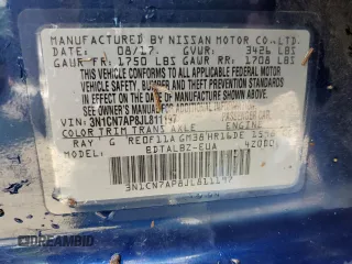2018 Nissan Versa SV z VIN 3N1CN7AP8JL811197, wystawiony jako Copart lot #55930455 z przebiegiem 51 433 mil mil oraz Nie do naprawy. Historia ofert i sprzedaży dostępna na DreamBid. Obrazek 12.