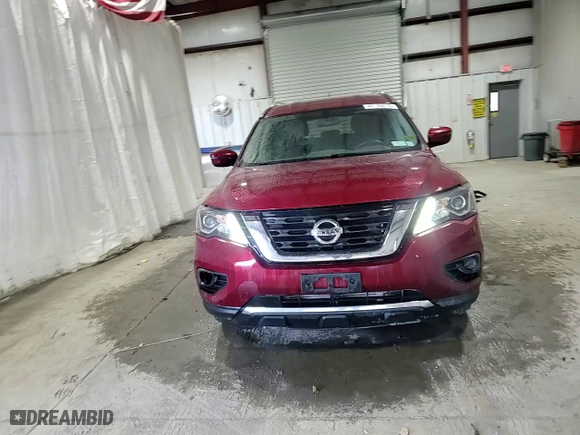 2018 Nissan Pathfinder SL with VIN 5N1DR2MM2JC655496, listed as a Copart auction lot 48126015 with 134,351 mi miles and Salvage Title. Bid and sale history available at carsss.com. Image 14.