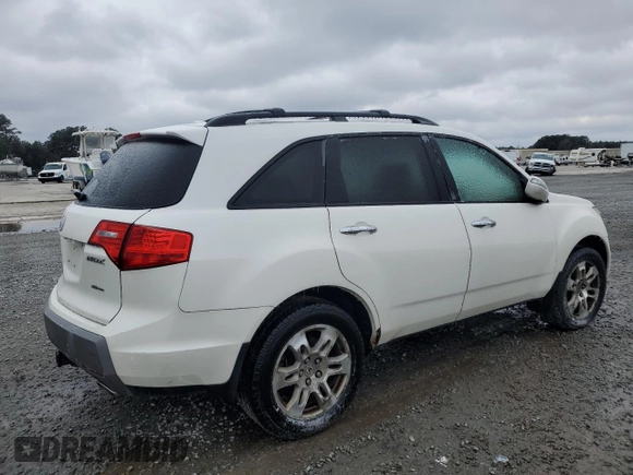 2009 Acura MDX Tech Pkg with VIN 2HNYD28679H530626, listed as a Copart auction lot 46211645 with 169,689 mi miles and Salvage Title. Bid and sale history available at carsss.com. Image 3.