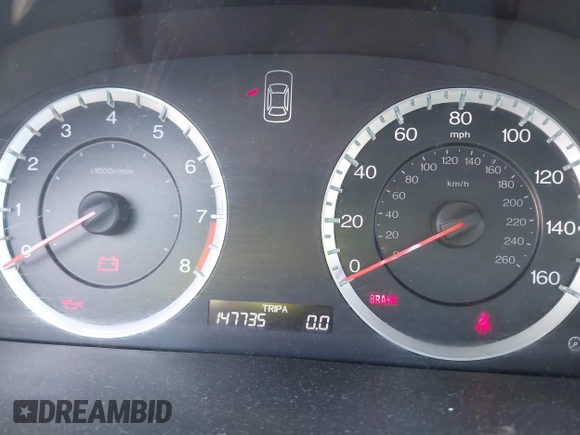 2012 Honda Accord EX with VIN 1HGCP2E75CA126851, listed as a IAAI auction lot 42003144 with 147,735 mi miles and . Bid and sale history available at DreamBid. Image 7.