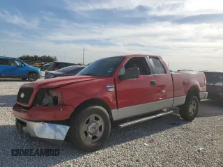 2006 Ford F-150 STX with VIN 1FTRX12W06FA10978, listed as a Copart auction lot 48553435 with 0 mi miles and Salvage Title. Bid and sale history available at carsss.com. Image 1.