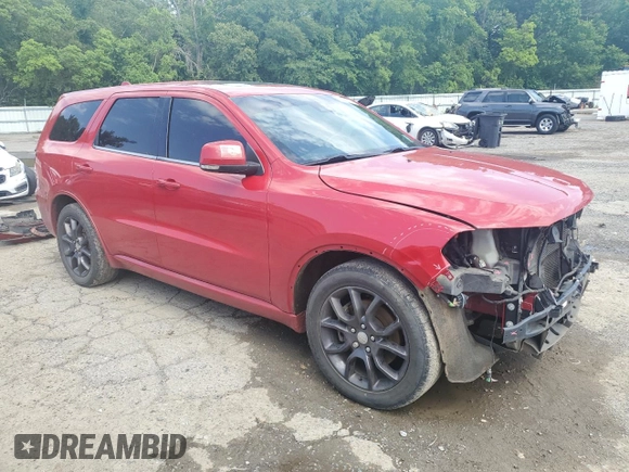 2016 Dodge Durango R/T with VIN 1C4SDHCT3GC315143, listed as a Copart auction lot 56103585 with 138,480 mi miles and Salvage title. Bid and sale history available at DreamBid. Image 4.