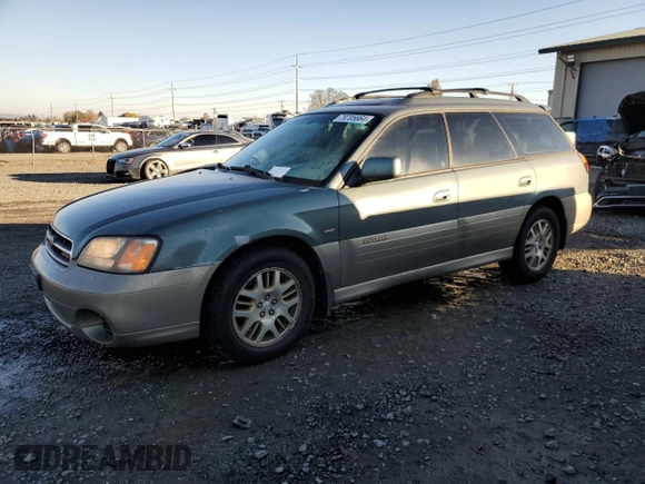 2001 Subaru Legacy Outback VDC with VIN 4S3BH896517651821, listed as a Copart auction lot 79705664 with 203,619 mi miles and Salvage title. Bid and sale history available at DreamBid. Image 1.