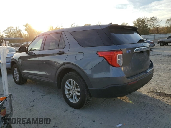 2021 Ford Explorer with VIN 1FMSK8BH7MGB57358, listed as a Copart auction lot 80932874 with 68,641 mi miles and Salvage Title. Bid and sale history available at carsss.com. Image 2.