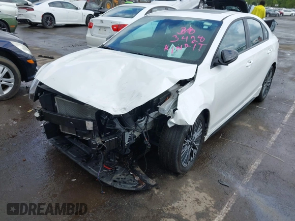2023 Kia Forte GT-Line z VIN 3KPF54AD5PE583428, wystawiony jako IAAI lot #42016122 z przebiegiem 16 589 mil mil oraz . Historia ofert i sprzedaży dostępna na DreamBid. Obrazek 17.