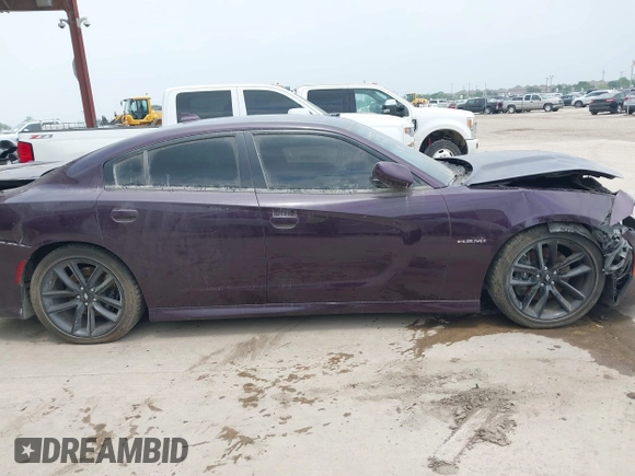 2022 Dodge Charger R/T with VIN 2C3CDXCT2NH167032, listed as a IAAI auction lot 40799785 with 24,817 mi miles and . Bid and sale history available at carsss.com. Image 12.