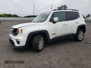 2021 Jeep Renegade Latitude with VIN ZACNJDB17MPN29491, listed as a Copart auction lot 52576654 with Not Provided miles and Salvage Title. Bid and sale history available at carsss.com. Image 1.