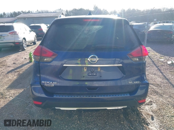 2017 Nissan Rogue SV with VIN 5N1AT2MV5HC858874, listed as a IAAI auction lot 41860634 with Not Provided miles. Bid and sale history available at carsss.com. Image 16.