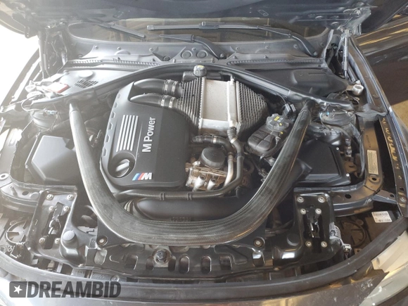 2016 BMW M3 with VIN WBS8M9C53G5D31473, listed as a Copart auction lot 50033425 with 88,302 mi miles and Salvage title. Bid and sale history available at DreamBid. Image 11.