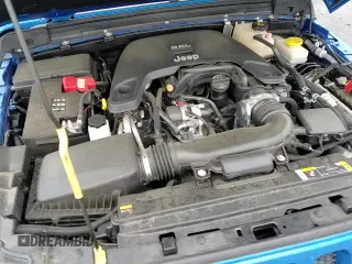 2021 Jeep Wrangler Unlimited Willys Sport with VIN 1C4HJXDG4MW786551, listed as a Copart auction lot 71394445 with 71,117 mi miles and Salvage title. Bid and sale history available at DreamBid. Image 13.