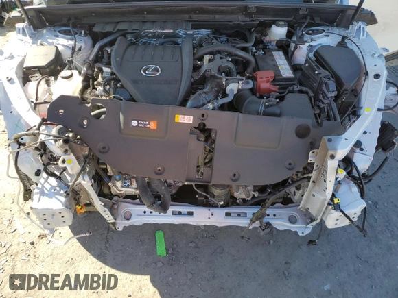 2024 Lexus NX with VIN JTJHGCEZ2R2018411, listed as a Copart auction lot 74916944 with 7,495 mi miles and Salvage Title. Bid and sale history available at carsss.com. Image 12.