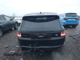 2021 Land Rover Range Rover Sport HST with VIN SALWS2RU9MA749605, listed as a IAAI auction lot 41202587 with 44,161 mi miles. Bid and sale history available at carsss.com. Image 16.