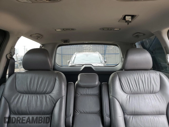 2005 Honda Odyssey EX-L with VIN 5FNRL38715B116530, listed as a Copart auction lot 50807575 with 216,434 mi miles and Salvage Title. Bid and sale history available at DreamBid. Image 10.