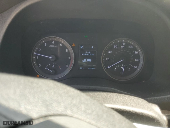 2018 Hyundai Tucson SEL with VIN KM8J33A47JU642994, listed as a Copart auction lot 50695295 with 82,794 mi miles and Salvage Title. Bid and sale history available at carsss.com. Image 9.