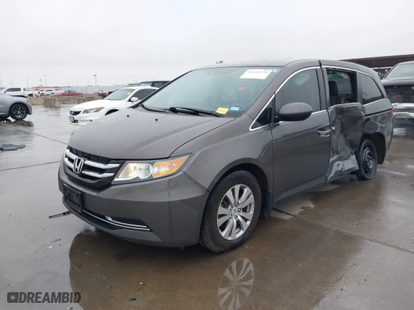 2016 Honda Odyssey EX-L with VIN 5FNRL5H68GB053576, listed as a IAAI auction lot 41543178 with 160,802 mi miles. Bid and sale history available at carsss.com. Image 18.
