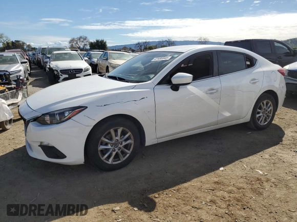 2014 Mazda 3 i Touring with VIN JM1BM1V7XE1212494, listed as a Copart auction lot 47486945 with 88,035 mi miles and Non repairable. Bid and sale history available at DreamBid. Image 1.