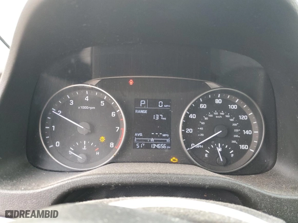 2017 Hyundai Elantra SE with VIN 5NPD84LF7HH012050, listed as a Copart auction lot 49338975 with 134,656 mi miles and Salvage Title. Bid and sale history available at carsss.com. Image 9.