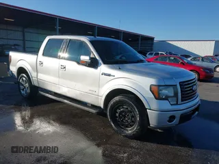 2011 Ford F-150 XLT with VIN 1FTFW1CT8BKD71094, listed as a IAAI auction lot 41338436 with 168,284 mi miles. Bid and sale history available at carsss.com. Image 1.
