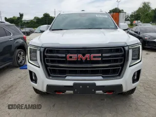 2023 GMC Yukon AT4 with VIN 1GKS2CKL3PR344069, listed as a Copart auction lot 55419254 with 15,102 mi miles and Salvage Title. Bid and sale history available at carsss.com. Image 5.