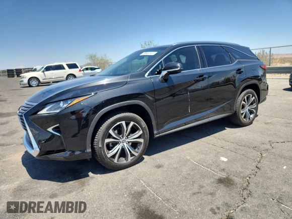 2019 Lexus RX 350L Premium with VIN JTJDZKCA4K2019484, listed as a Copart auction lot 60452455 with 66,007 mi miles and Salvage title. Bid and sale history available at DreamBid. Image 1.