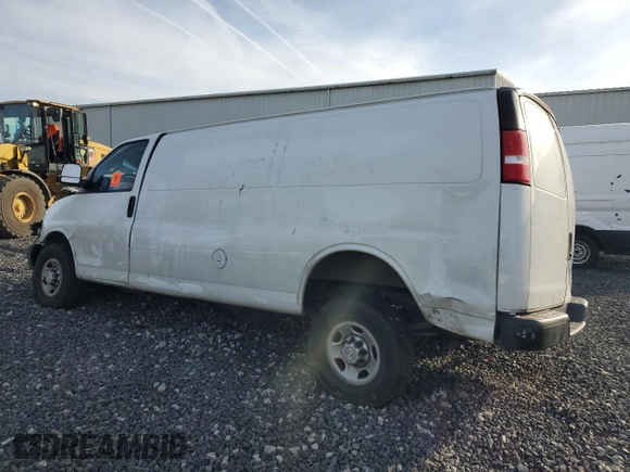 2019 Chevrolet Express Cargo with VIN 1GCWGBFG8K1352763, listed as a Copart auction lot 86736704 with Not provided miles and Salvage title. Bid and sale history available at DreamBid. Image 2.