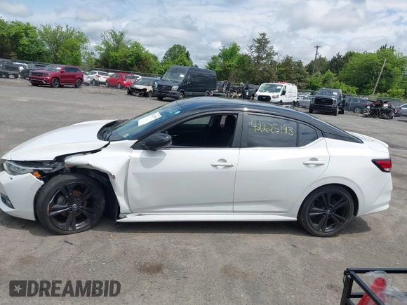 2020 Nissan Sentra SR z VIN 3N1AB8DV6LY228861, wystawiony jako IAAI lot #42225193 z przebiegiem 91 399 mil mil oraz . Historia ofert i sprzedaży dostępna na DreamBid. Obrazek 14.