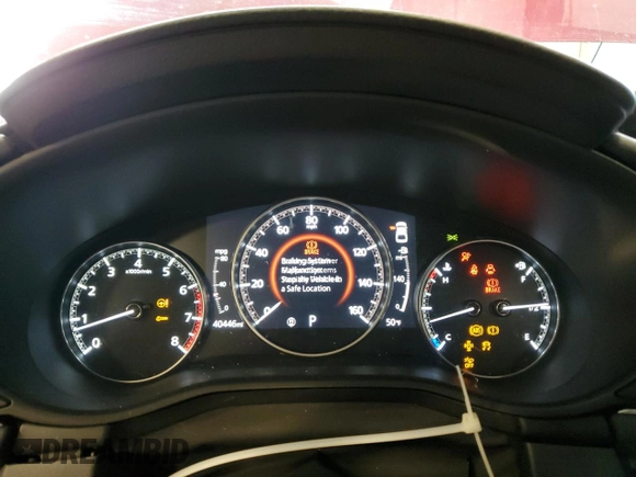 2023 Mazda 3 2.5 Turbo with VIN JM1BPBJY8P1607093, listed as a Copart auction lot 53950255 with 40,446 mi miles and Salvage title. Bid and sale history available at DreamBid. Image 9.
