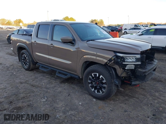 2022 Nissan Frontier SV z VIN 1N6ED1EJ3NN648912, wystawiony jako IAAI lot #40888927 z przebiegiem 59 633 mil mil oraz . Historia ofert i sprzedaży dostępna na DreamBid. Obrazek 1.