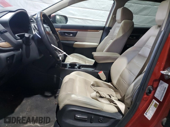 2017 Honda CR-V EX-L with VIN 5J6RW2H82HL066890, listed as a Copart auction lot 47767755 with 100,026 mi miles and Salvage Title. Bid and sale history available at carsss.com. Image 7.