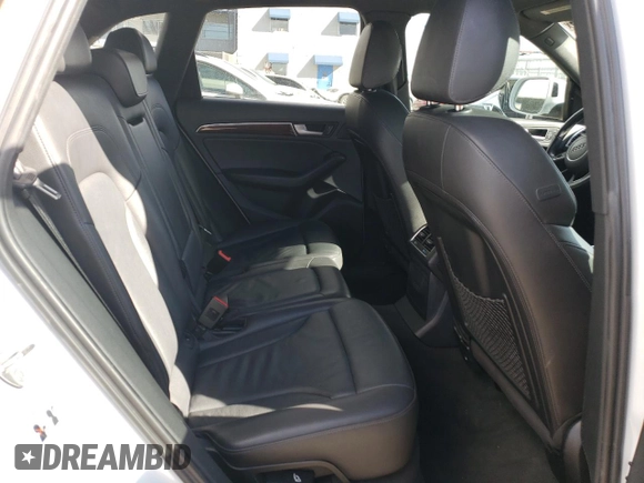 2015 Audi Q5 Premium Plus with VIN WA1LFAFP5FA053621, listed as a Copart auction lot 45708805 with 81,099 mi miles and Salvage Title. Bid and sale history available at carsss.com. Image 11.
