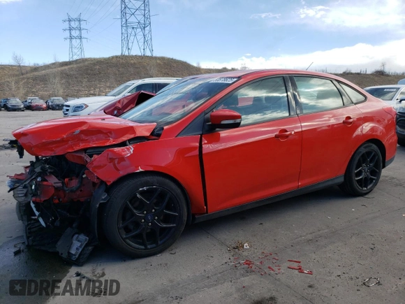 2016 Ford Focus SE with VIN 1FADP3F27GL311897, listed as a Copart auction lot 50878625 with 109,334 mi miles and Salvage Title. Bid and sale history available at DreamBid. Image 1.