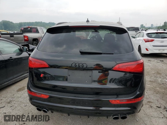2017 Audi SQ5 Premium Plus with VIN WA1CCAFP8HA075138, listed as a Copart auction lot 52899003 with 61,912 mi miles. Bid and sale history available at carsss.com. Image 6.