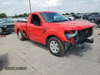 2021 Ford F-150 XL with VIN 1FTMF1CB1MKE96164, listed as a Copart auction lot 59530755 with Not provided miles and Salvage title. Bid and sale history available at DreamBid. Image 4.